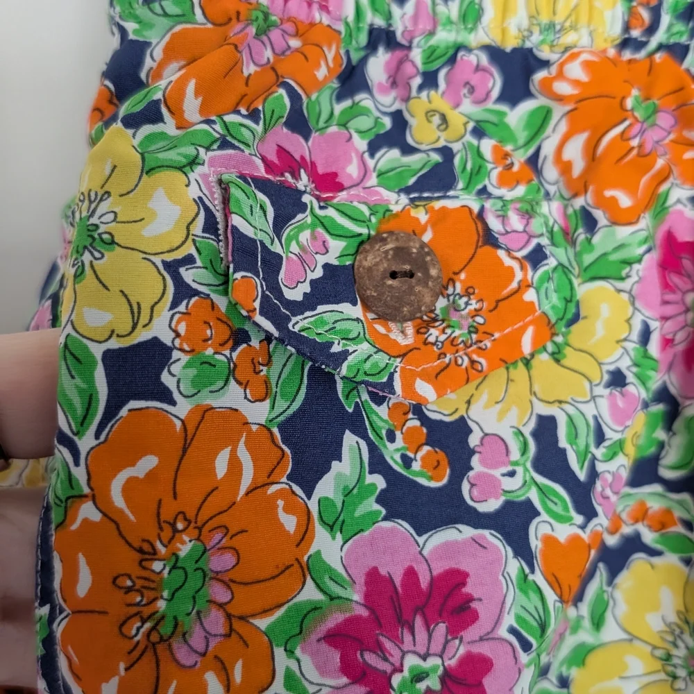 Polo Ralph Lauren Men’s Floral Print Swim Trunks XL Lined Tropical Colorful